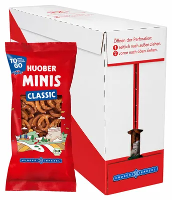 Produktbild von Huober Brezel Minis Classic  10x75g