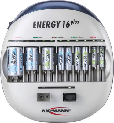 Produktbild von ANSMANN Energy 16 plus Akku-Ladegerät