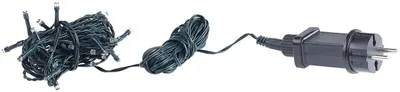 Produktbild von Lunartec Außenlichterkette: LED-Lichterkette mit 40 LEDs für innen & außen, IP44, 4-farbig, 4 m (Lichterkette Außenbereich, mit Lichtern, bunt)