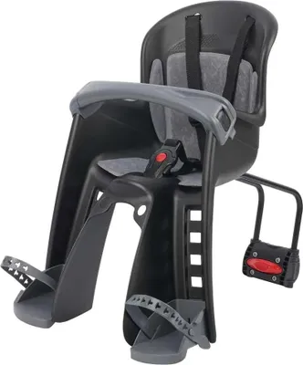 Produktbild von POLISPORT Bilby Junior FF Front Child Bike Seat Rahmenmontage - Schwarz/Dunkelgrau