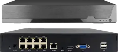 Produktbild von CCTV-Sicherheitsystem, 8 Kanäle, 4K-Auflösung, 8CH, Keine, EU-Stecker