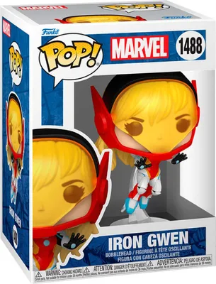Produktbild von Funko Pop! Marvel - Figurka Iron Gwen, Winylowa, Oficjalny Produkt Premium