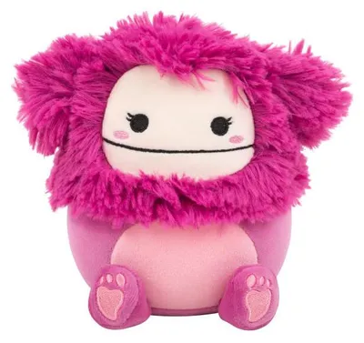 Image de SQUISHMALLOWS Bigfoot rose - Nanette, 13 cm