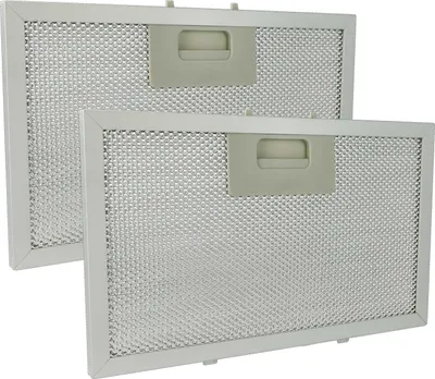 Produktbild von vhbw 2x Filter Metallfettfilter Ersatz für Klarstein 10034877 für Dunstabzugshaube, Aluminium, Aktivkohle