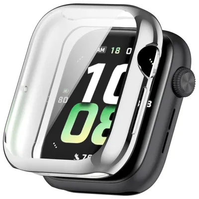Produktbild von Für Honor Watch 5 Electroplated Full Cover TPU Watch Schutz Hülle Case Silber