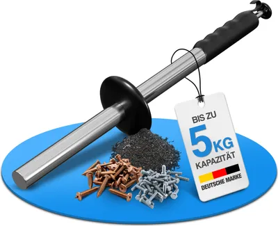Produktbild von NTG magnetischer Spänestab, mit 5 kg Kapazität, 385 mm lang