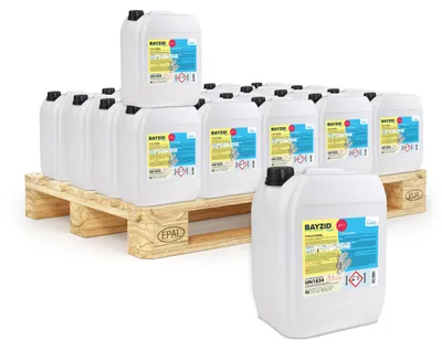 Produktbild von 40x14 kg BAYZID® flüssiger pH-Heber Plus zur ph-Regulierung für den Pool