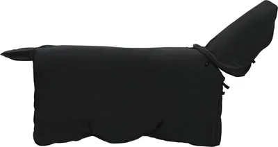 Produktbild von vidaXL Pferdedecke Schwarz 105 cm Polyester