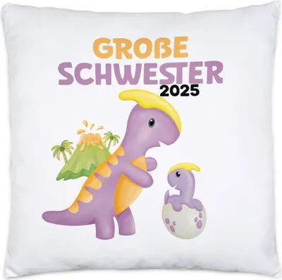 Produktbild von Große Schwester 2025 Kissen Baby Geburt Geschwister Familie Liebe Geborgenheit Kleinkind Geborgenheit Jung