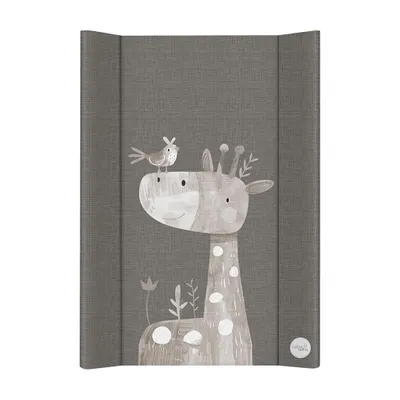 Produktbild von CEBA BABY Weiche profilierte Wickelauflage kurz (50x70) Basic Friendly Giraffe