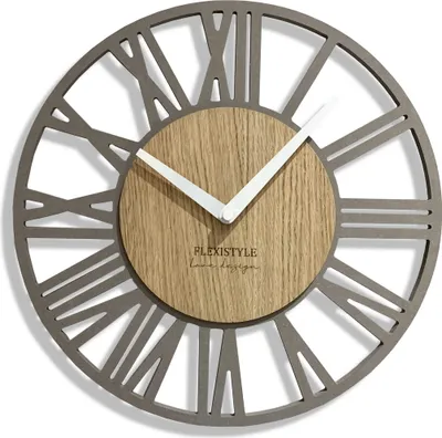 Obrázok produktu pre Nástenné hodiny Loft Piccolo 30cm Oak