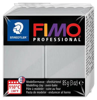 Zdjęcie produktu dla STAEDTLER® 8004-80 Masa modelarska Fimo prof 85 g, kolor delfinowy