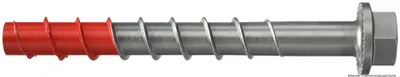 Produktbild von Fischer 543572, Schraube, Edelstahl, Beton, SW15, 90 mm, 1 cm