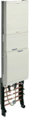Produktbild von HAGER Komplettfeld universZ ZH3EZ12N 1050mm 2ZP 1feld BKE-I OKK