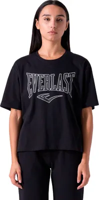 Produktbild von Everlast Oversize Logo Kurzarm-t-shirt Schwarz XS Frau Schwarz XS