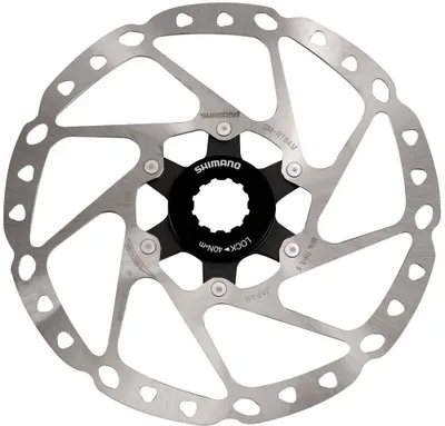 Image de Shimano SM-RT64 Disque de frein 160 mm Centre-Lock SS/alu Argent