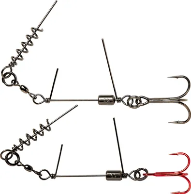Produktbild von Savage Gear Corkscrew Stinger 3g 35kg - 2 Gummifischsysteme, Größe:2/0