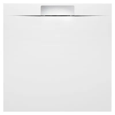 Produktbild von Polysan KAZUKO Gussmarmor-Duschwanne, 90x90 cm, weiß