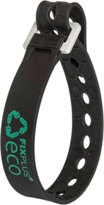 Image de Fixplus bande élastique Recycling Strap, 35 x 2,3 cm, 2 pièces, noir