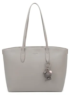Obrázek produktu pro David Jones, dámská kabelka přes rameno, veganová kůže, černá, se zapínáním na zip, rozměry 40x28 cm