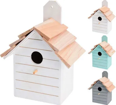 Image de Maison D'oiseau Décorative Abri Charmant Pour Oiseaux De Jardin - Home & Styling