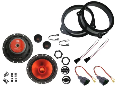 Produktbild von JBL Lautsprecher Set für Audi A4 B6 8E Baujahr 2000 - 2004 Tür vorne oder hinten 640 Watt