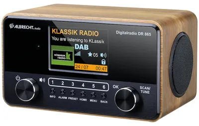 Imagen del producto de Albrecht DR 865: Sistema de audio - 2 x 7 vatios