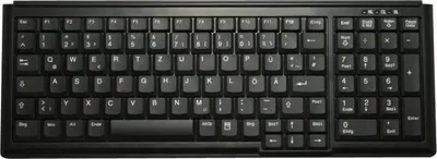 Productafbeelding van Active Key AK-7000 - Mini - Bekabeld - USB - QWERTY - Zwart