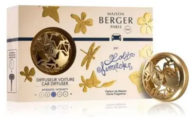 Zdjęcie produktu dla Maison Berger Paris - Dyfuzor do samochodu z wkładem Lolita Złota
