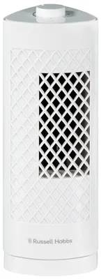 Image de Ventilateur colonne mini - 33 cm - 3 vitesses - Oscillation 75 degrés - Blanc