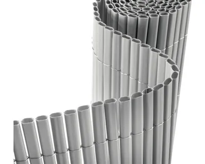 Produktbild von Sichtschutzmatte Konsta PVC ovalförmig 3 x 0,9 m grau
