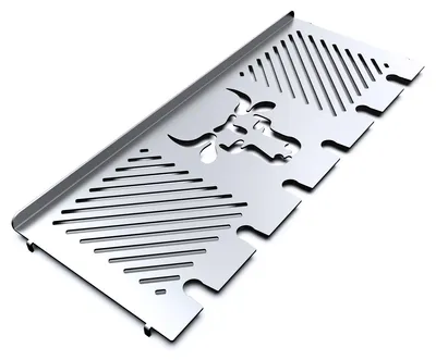 Produktbild von Warmhalterost Edelstahl passend für Jamestown Knox und Maddox 2-Brenner Gasgrill, Größe:2-Brenner Flach Bulle