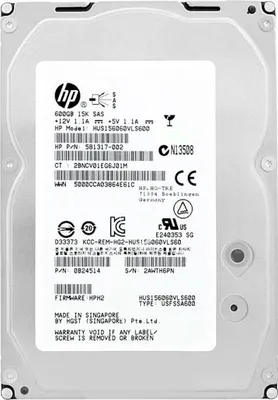 Immagine prodotto di Hitachi Hus156060vls600 Hard Disk Hdd 600gb Sas 3,5" Server Nas Disco Rigido