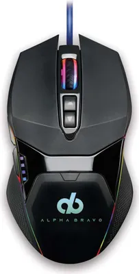 Productafbeelding van Veho GZ-1, geschikt voor rechtshandigen, USB Type-A, 6400 DPI, 1 ms, zwart