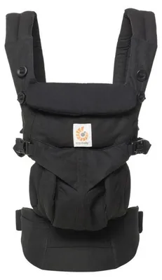 Productafbeelding van Ergobaby Babydrager Omni 360, kleur: Pure Black