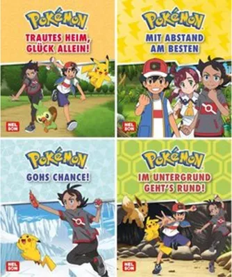 Produktbild von Nelson Mini-Bücher: 4er Pokémon 5-8