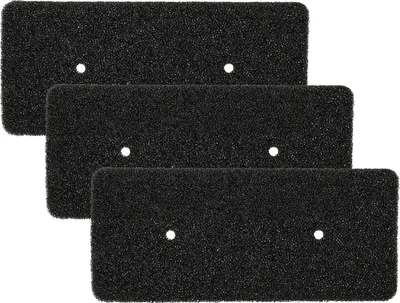 Produktbild von vhbw 3x Schaumfilter kompatibel mit Samsung DV80H8100HWEU, DV80H8100HWEN, DV80H8100HWEG, DV80F5E5HGWEU, DV70F5E0HGWEU, DV90H8000HW Wäschetrockner