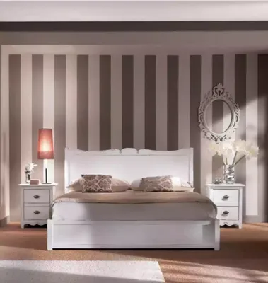 Zdjęcie produktu dla Nowoczesna sypialnia łóżko 2x szafki nocne komoda szafa zestaw