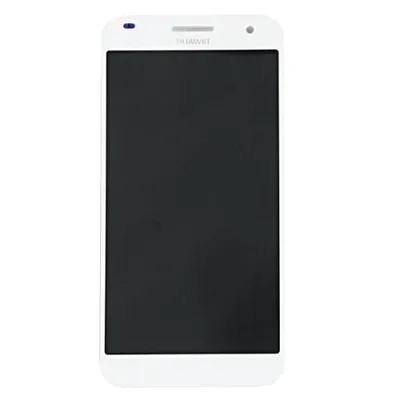Produktbild von Display für Huawei Ascend G7 LCD + Rahmen Weiß Touch Bildschirm