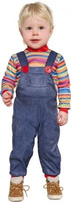 Immagine prodotto di Halloween Naughty Doll Jumpsuit Outfit Rainbow Charm Colorful One Piece Fantasy Play Fashion Kids Magical Adventure Great Colours, Size: 92/98 Colour: Blue