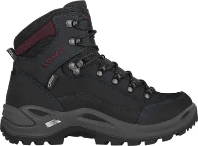 Produktbild von LOWA RENEGADE GTX MID Ws 9947 SCHWARZ/BORDEAUX 39.5