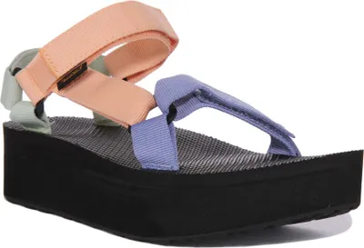 Produktbild von Teva Flatform Universal Frauen Sandale Mehrfarbig – undefined / Mehrfarbig