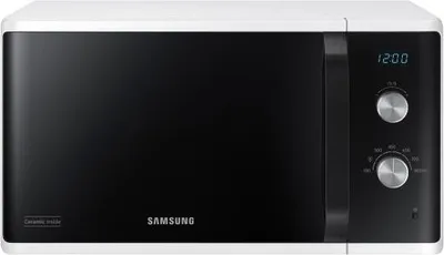 Produktbild von Samsung MS23K3614AW, Arbeitsplatte, Solo-Mikrowelle, 23 l, 800 W, Eingebautes Display, LED