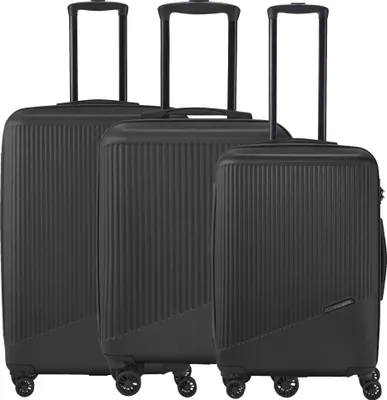 Produktbild von Travelite Trolley BALI 4w Hartschalenkoffer Set L/M/S Koffer Schwarz