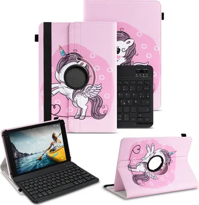 Produktbild von Schutzhülle Tastatur für Alldocube iPlay 70 / SE Tasche Bluetooth Hülle QWERTZFarben:Motiv 16