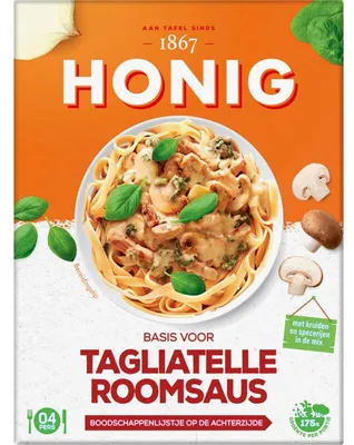 Immagine prodotto di Miele Mix Tagliatelle Salsa Cremosa 62g – Salsa piccante per piatti cremosi
