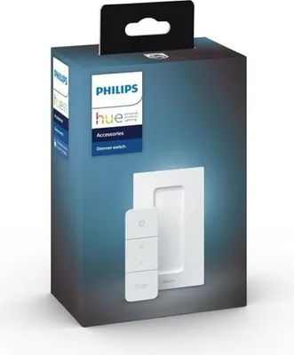 Produktbild von Philips Hue Dim Switch, Tragbarer Dimmschalter, Kabellos, Weiß