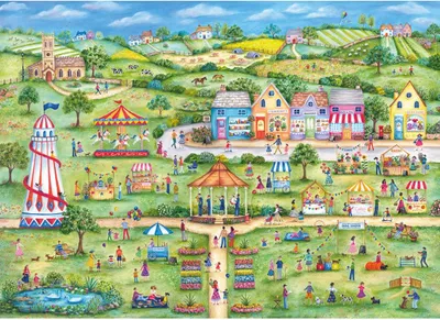 Obrázek produktu pro Gibsons Puzzle Summer - 1000 dílků puzzle zábavy