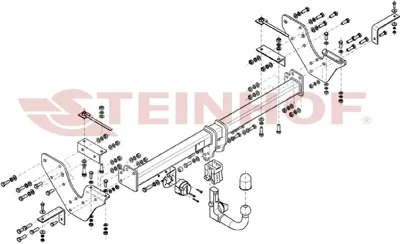 Produktbild von Z546751 Anhängerkupplung passend für ISUZU D-Max II 2012-2020 abnehmbar