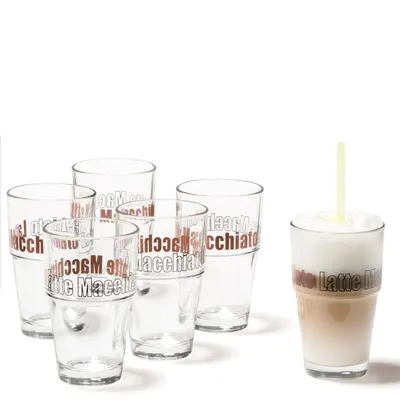 Produktbild von Leonardo Set Becher Solo Latte Macchiato 6-teilig 086583/ 043399
